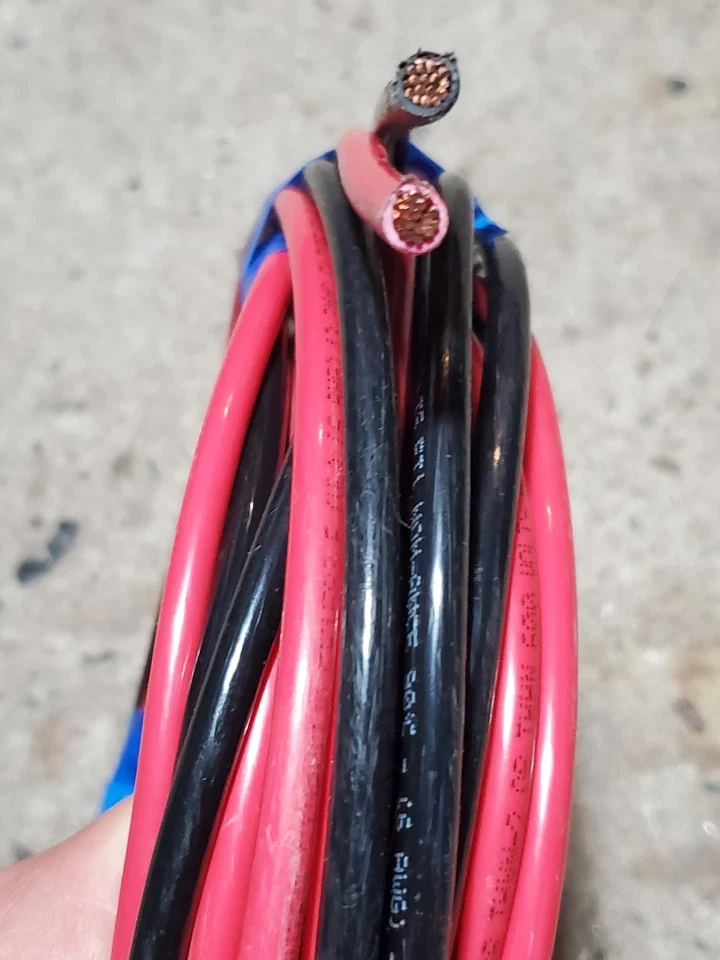 6 AWG THWN-2 Wire 20' Stranded 10' Black & 10 ft Red 600V Insulated Copper - Image 3 of 4