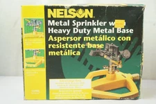 VTG Nelson Rainpulse 85 Garden Yard Lawn Sprinkler Metal USA NOS 85’ Radius