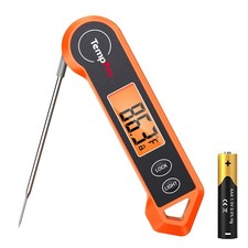 TP19H Digital Meat Thermometer for Cooking with Ambidextrous Backlit and Moti...