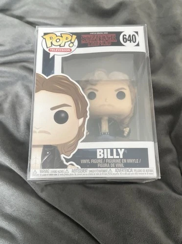 Funko Pop Stranger Things Billy #640 w/ Protector Vaulted Netflix Figure