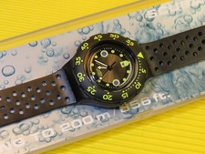 Swatch Scuba SHAMU / BLACK WAVE - SDB102 in NUOVO & IMBALLO ORIGINALE