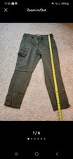 J. Jill Cargo Pants Light Dusty Olive Size 16