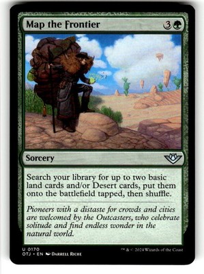 Map the Frontier Outlaws of Thunder Junction U 170 NM