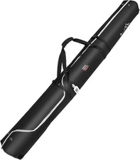 Ski Bag, 360  Fully Padded Ski Bag, Fit Skis up to 78.74 Inches 200Cm , Water-R