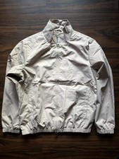 Loro Piana Mens Bomber Jacket Beige Full Zip Size 50 Brand New