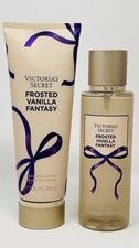 VICTORIA'S SECRET FROSTED VANILLA FANTASY FRAGRANCE MIST LOTION 8.4 FL OZ NEW