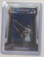 2020-21 Donruss Optic Air Defense Bam Adebayo Miami Heat #2 Holo Silver 