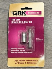 GRK FASTENERS Top Star Crown Bit & Star Bit 186465