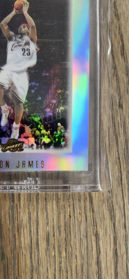 2003-04 Lebron James Topps Contemporary Collection RC Refractor Gold Foil - Image 4 of 4