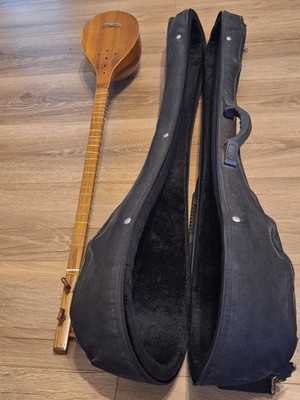 Traditional Persian Setar Sehtar Instrument 4 String Iranian Lute Walnut Wood