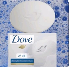 Dove Soap Bar Original White Moisturizing Cream Beauty 3 Pack - 3.17 oz Each