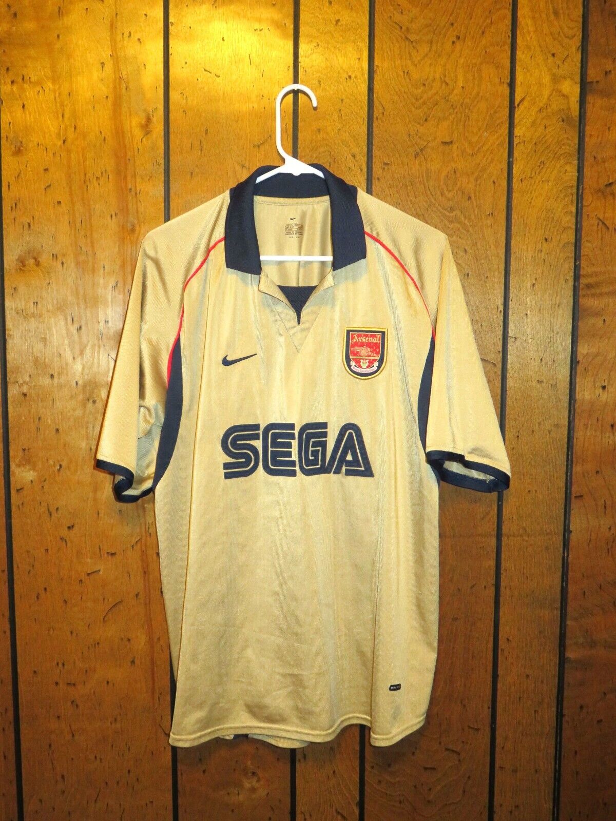 Arsenal de Sarandi Home camisa de futebol 2001 - 2002.