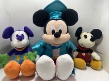 Mickey Mouse Plush Lot Of 3 