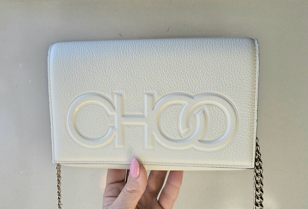 JIMMY CHOO ホワイトハンドバッグ Cinchハンドバッグが新登場 | ジミーチュウ