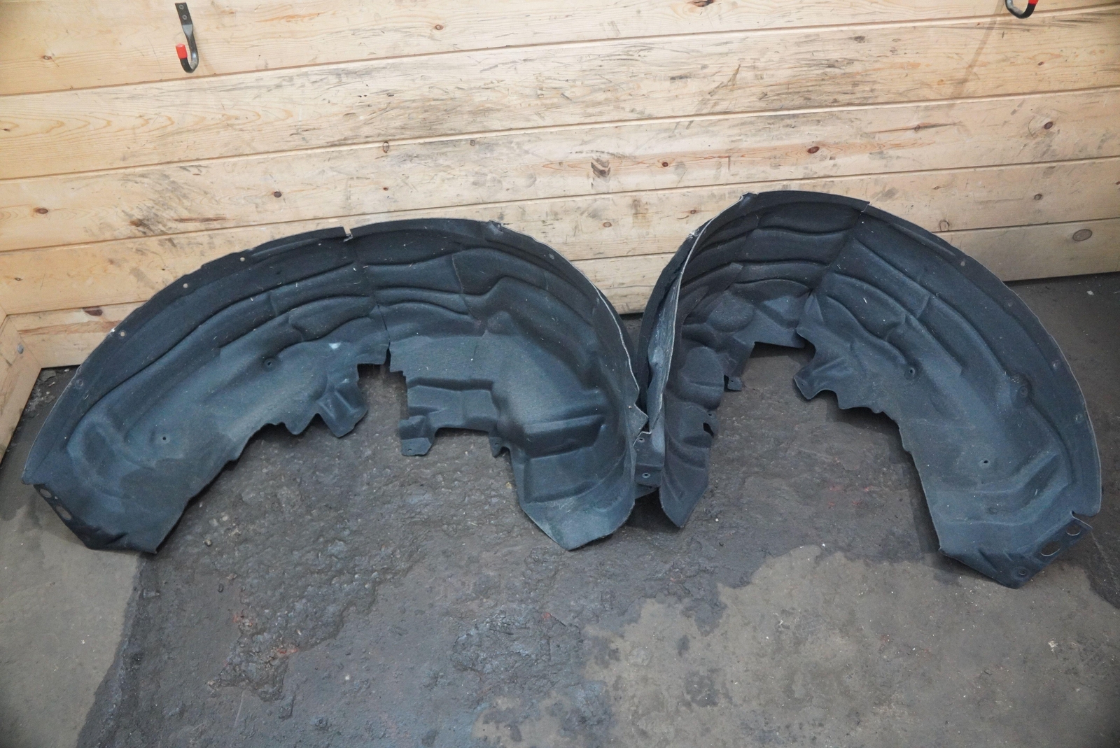 Set 2 Rear Inner Quarter Fender Wheelhouse Well Liner 670157375 Maserati Grecale
