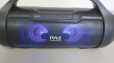 PYLE PBMWP185 - Bluetooth BoomBox Speaker W/Built-in RGB Lights, FM Radio