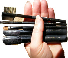 GIVENCHY Makeup BRUSH SET of 5 Authentic Comes from a Set NEW No Box 