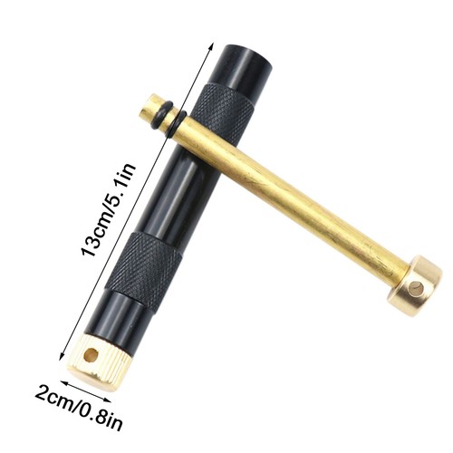 Fire Piston Fire Starter Metal Brass Fire Rod -Campers / Survival / Preppers - Picture 5 of 10