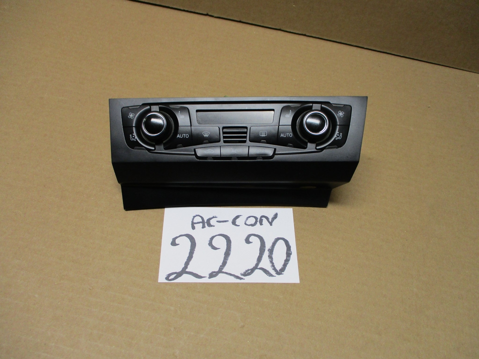 10 11 12 Audi A4 Used AC and Heater Control Stock #2220-AC