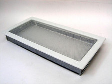 LÜFTUNGSGITTER WARMLUFTGITTER luftgitter weiß 22x45 