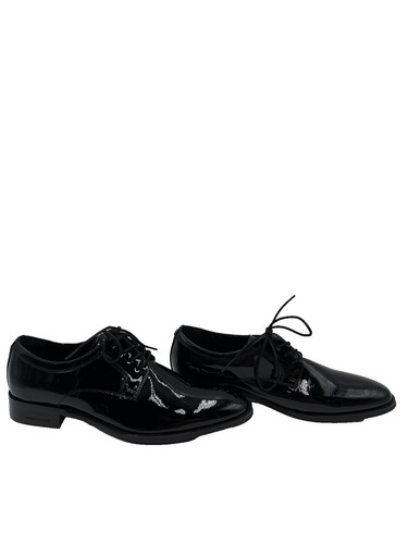 Kenneth Cole Leather Mens Shoes Size 14 Black Dress Shore  display picture 1
