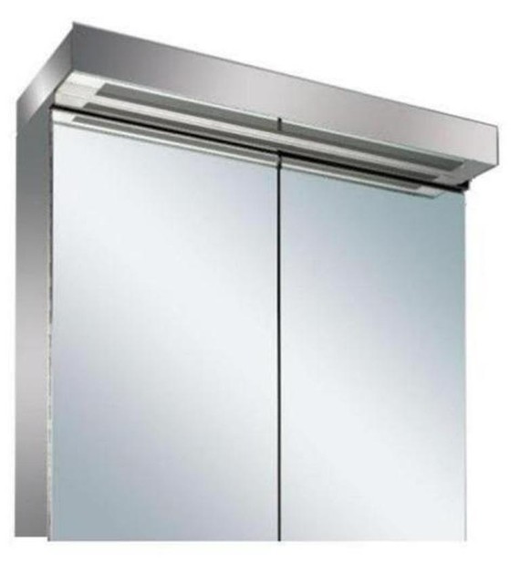India Illuminated Bathroom Mirror Cabinet With Sensor Shaver On K130 For Sale Ebay