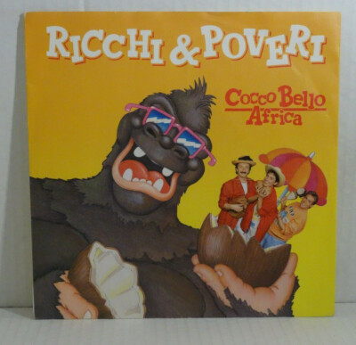 RICCHI & POVERI - Cocco Bello Africa   7'' Single Baby Rec. 1987-GER