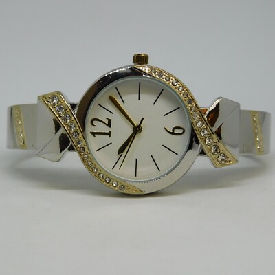 ACCUTIME WATCH CORP. WAC4375KL Quartz Analog Women's Watch Sz.6 1/2'' New Battery