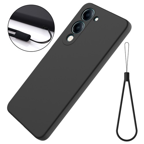 For ViVO Y04 4G, Luxury Soft Liquid Silicone Skin Touch Feel Back Case Cover - Picture 24 of 33