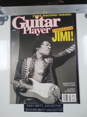 Guitar Player Magazin Mai 1989 Jimi Hendrix inkl. Flexi Record Of Red House