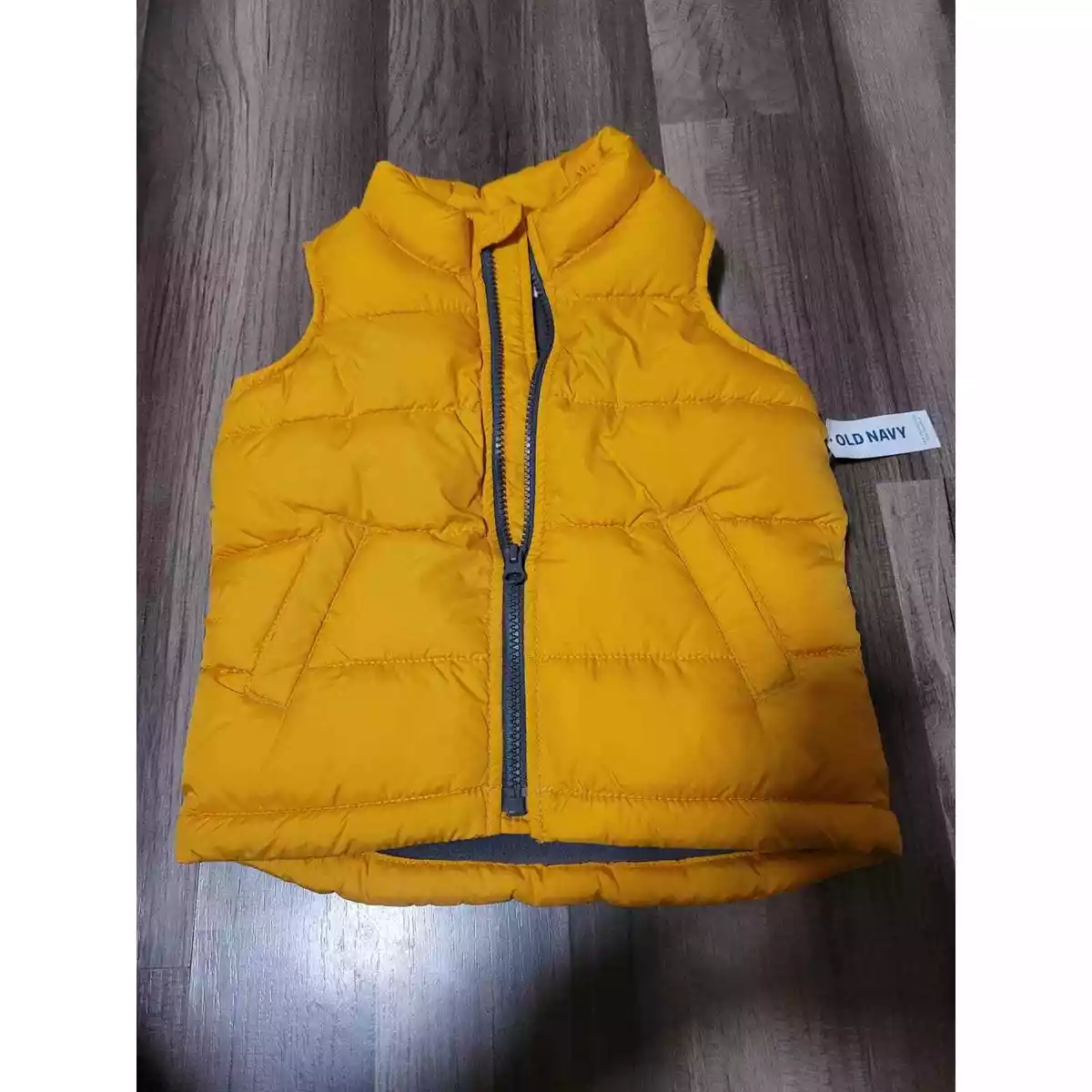 Old navy yellow shop vest