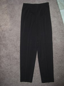 Side Zip Slacks Pants Trousers Womens 