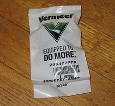 Vermeer H4705A Plastic Sonde Key - New & Sealed - 296412978