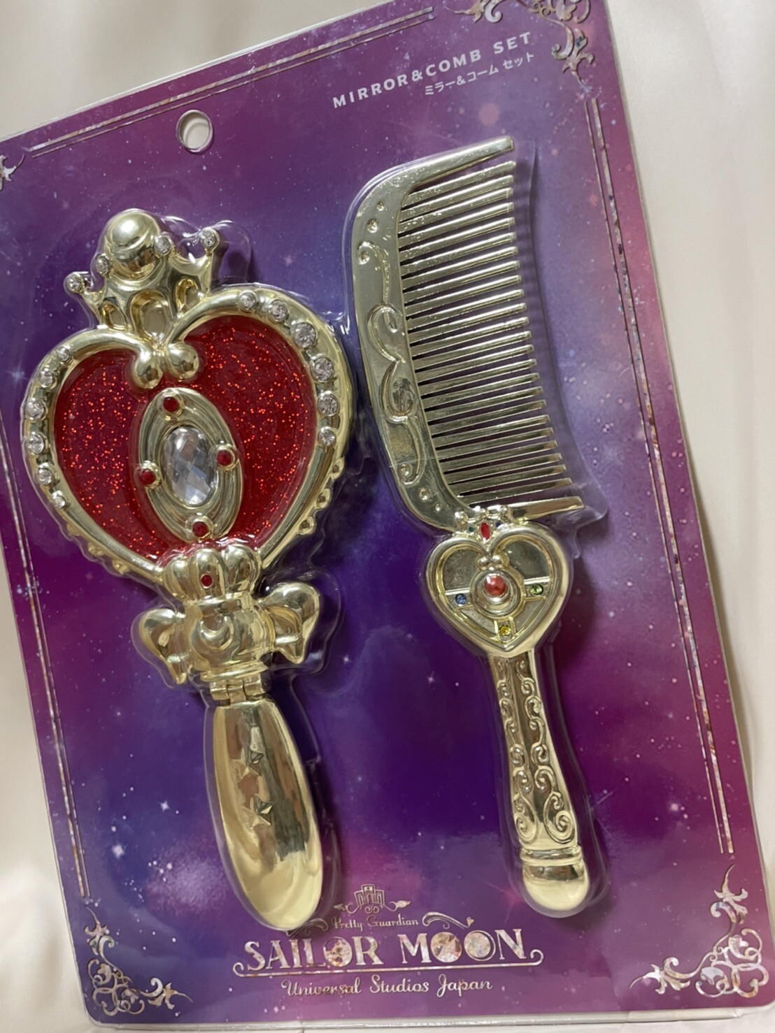 USJ Limited Sailor moon Mirror & comb set Universal Studios Japan 2022