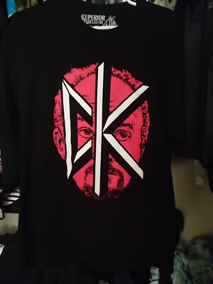 Dead Kennedys punk ck logo calvin klein face parody shirt large new rare
