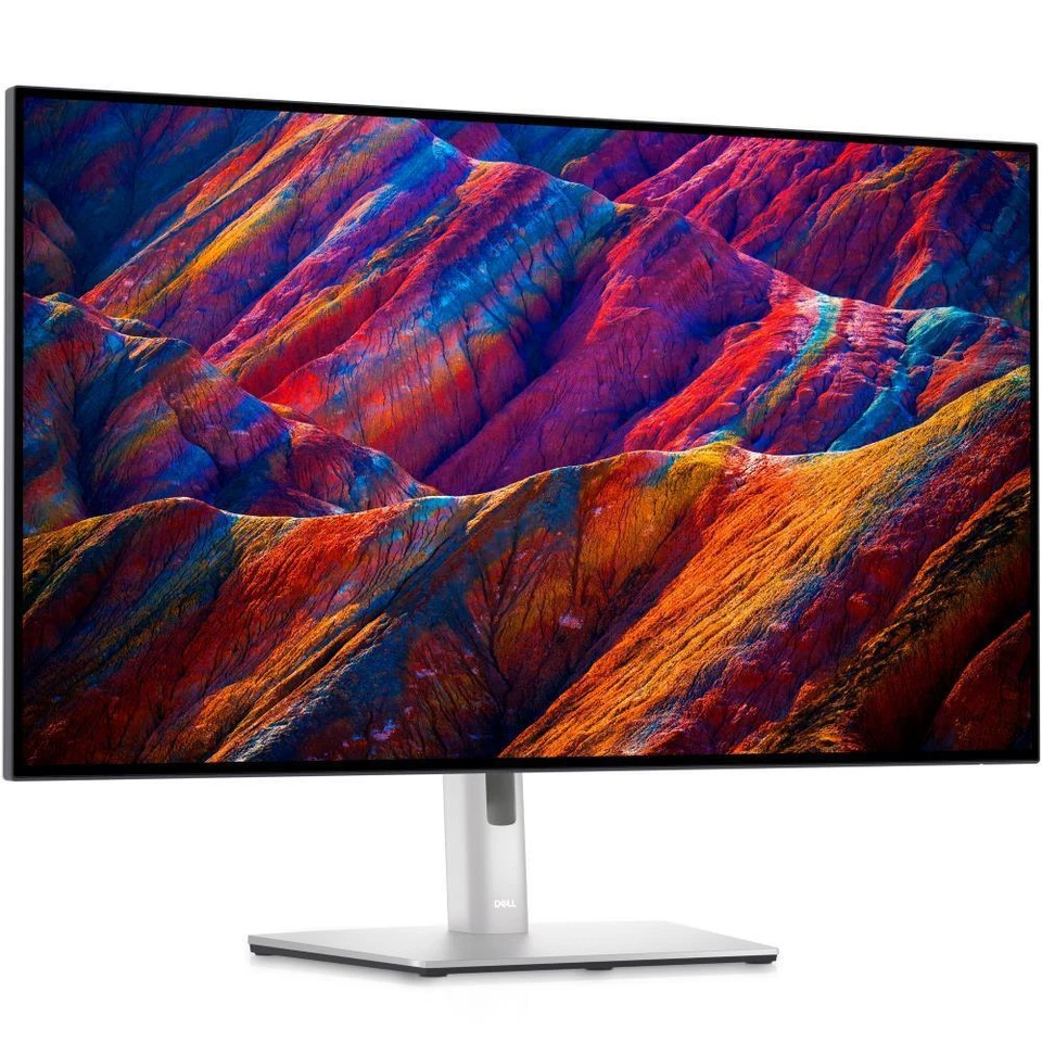 Dell 32" LED UltraSharp 4K 3840 X 2160 IPS Monitor USB Type-C HDR 400 U3223QE - image 2 of 4