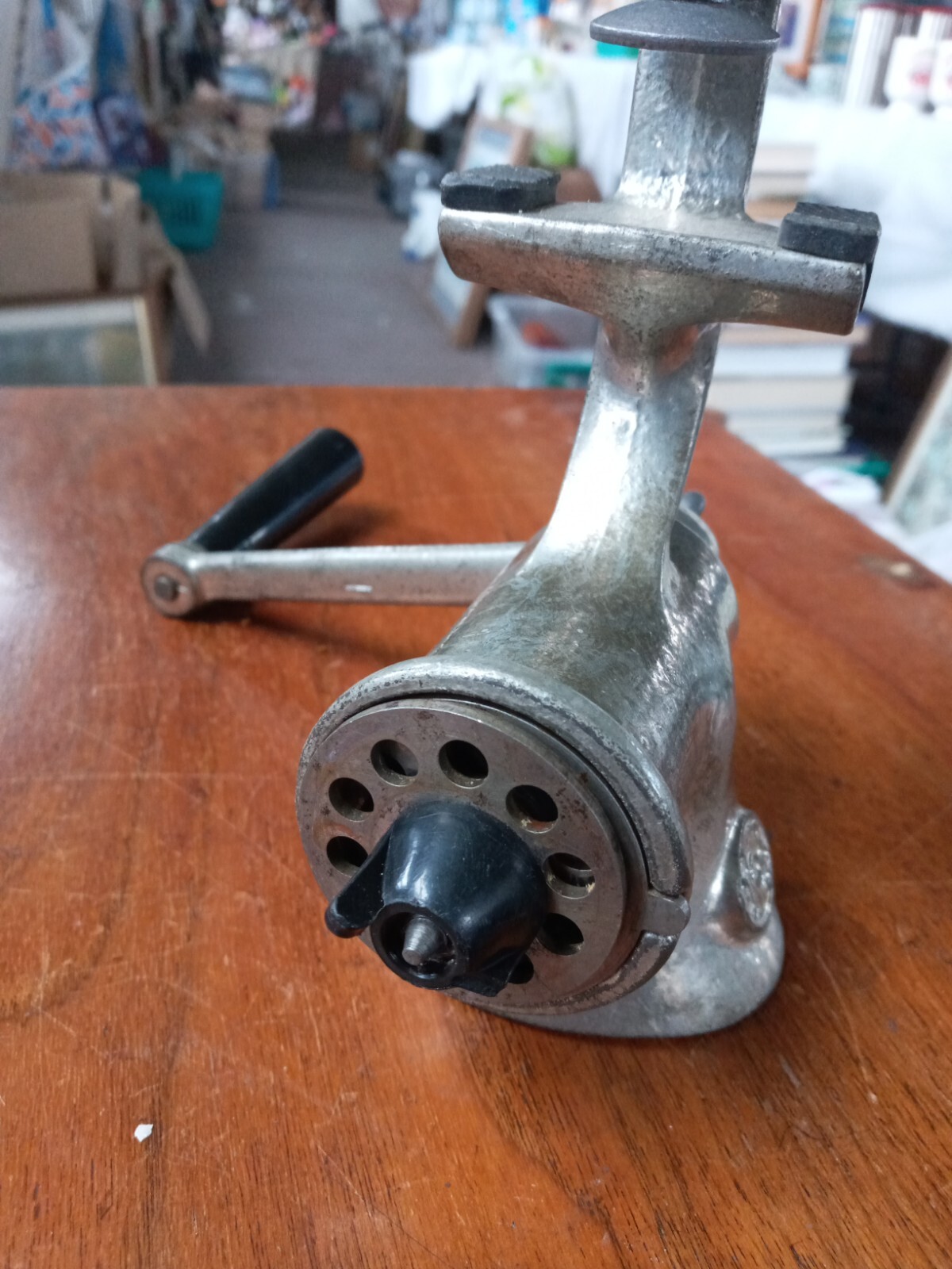 Vintage Spong Meat Grinder national 20 hand turn eBay