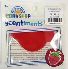 Build a Bear Teddy Bear Accessory - SCENTiments Strawberry Disc-New