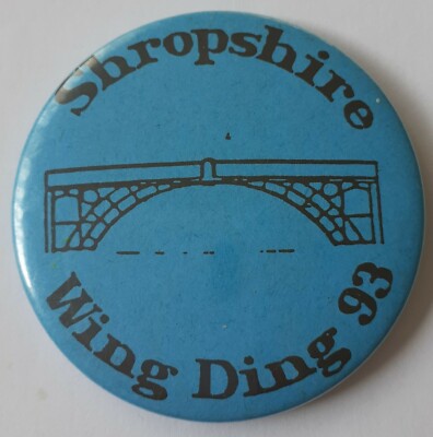 Button Abzeichen: Shropshire Wing Ding 93