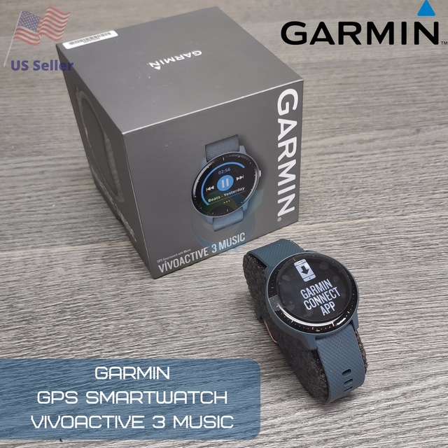 garmin vivoactive 3 granite blue
