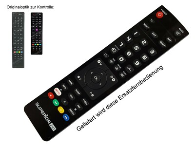 Ersatz Fernbedienung passend für Telefunken D39F272N3CW / D39F275N3 / D40F272A3