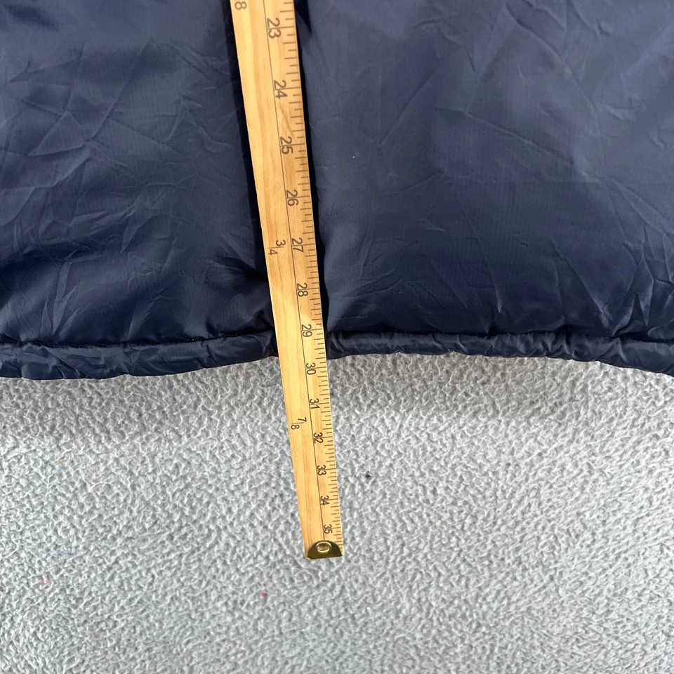 Nautica Chaleco Chaqueta Para Hombres 2XL XXL Plumón de Ganso Puffer Simulación Cremallera Completa Reversible * Foto 4 de 4