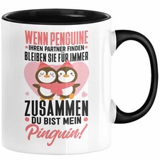 Valentinstag Tasse Geschenk Wenn Pinguine Ihre Partner Finden Bleiben Sie Für Im