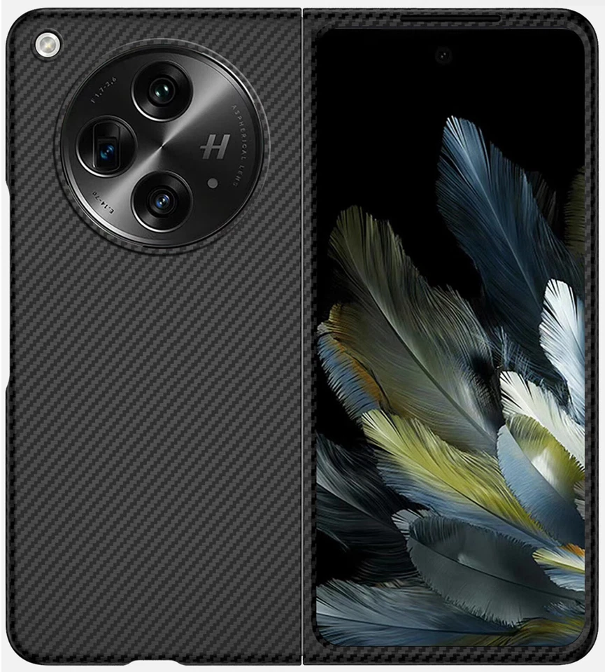 Original Carbon Fiber Case for OnePlus OPEN OPPO Find N3 Matte Ultra Thin Cover - Image 2 of 4