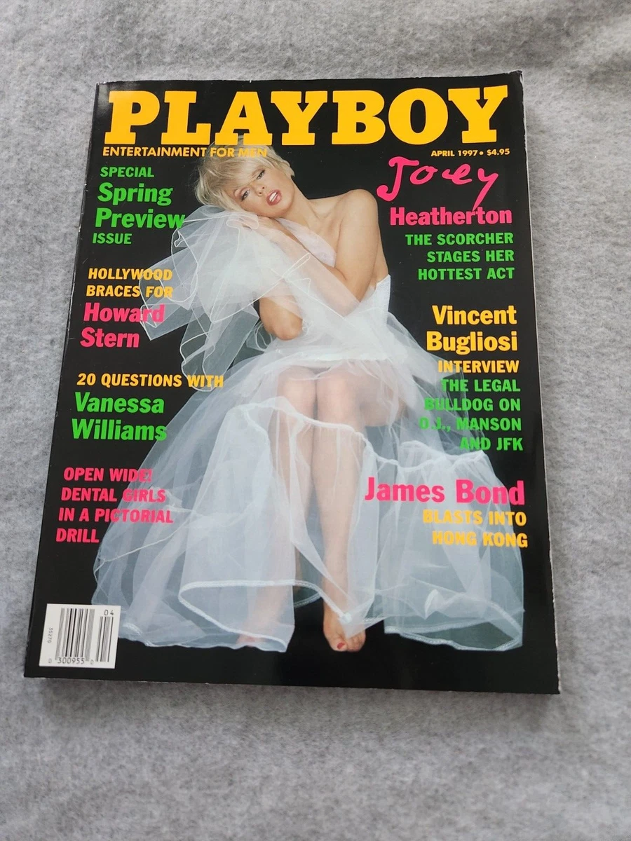 Playboy Magazine April 1997 Kelly Marie Monaco, Joey Heatherton, Howard  Stern | eBay