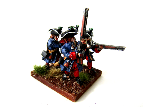 A50 MARLBURIAN /SEVERN YEARS WAR - AUSTRIAN REGIMENT 28MM WELL PAINTED METAL - Picture 5 of 8