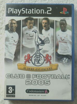 77976 Club Football 2005 Audere-Est-Facere - Sony PS2 Playstation 2 (2004) SLES 