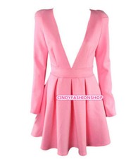 NEW Womens Sexy Slim Fit Cocktail Bodycon Bandage Clubwear Evening Mini Dress