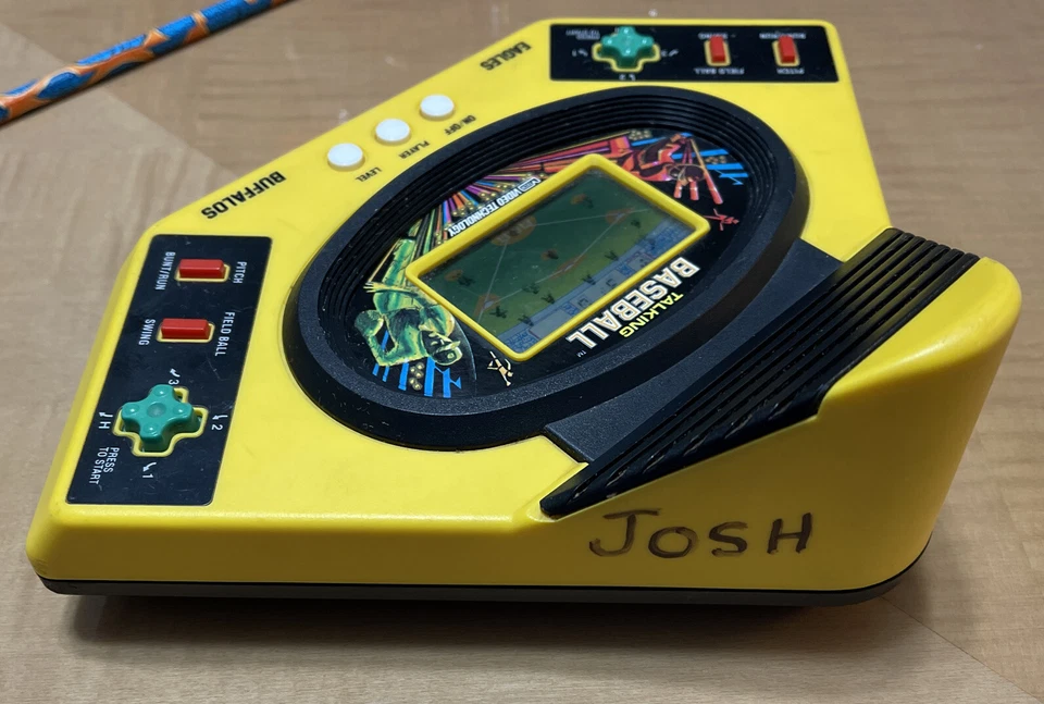 Vintage 1987 VTech Talking Play by Play Baseball Handheld Game | Tested Works - Image 4 of 4