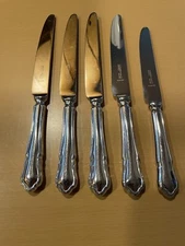 Cooper Bros & Sons Ltd DUBARRY Sheffield England Dinner Knives Lot Of 5
